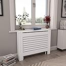 Cambridge Large White Painted Radiator Cover Amazon Com