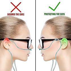 Oxygen Tube Holder for Glasses-Oxygen Nasal Cannula