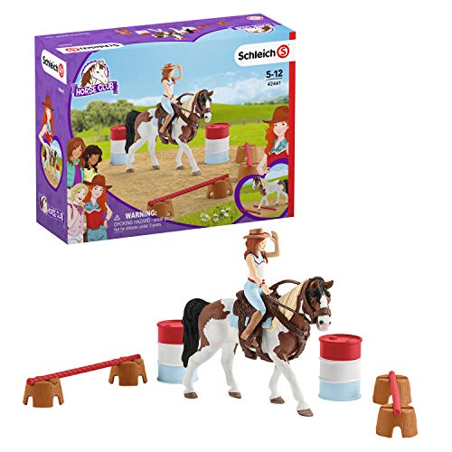 schleich 42441 HORSE CLUB Hannahs Western-Reitset, für Kinder ab 5-12 Jahren, HORSE CLUB - Spielset