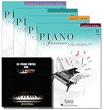 Faber Piano Adventures Level 3A Learning Library Set Lesson,Theory, Performance, Technique & Artistry Books and Juliet Music Ebook