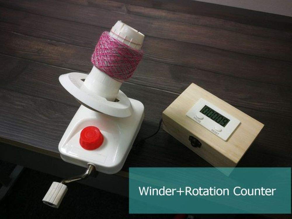 Standard Yarn Ball Winder with Electric Rotation Counter