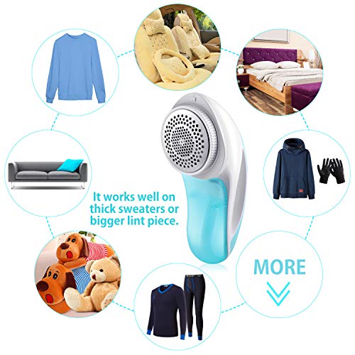 image for YMWVH 2019 Sweater Shaver Fabric Fuzz Remover, Rechargeable Pill L
