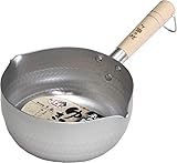 Taniguchi Metal Snow Flat Pot for Gas Fire, 7.1