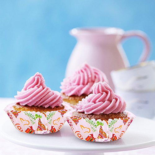 Geekper 500Pcs Paper Baking Cups Cupcake Muffin Paper Cups for Thanksgiving Christmas Festivals Birthday Wedding Party - Thumbnail 5