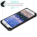 Tekcoo for Galaxy S6 Case, [Tmajor Series] [Black/Black] Shock Absorbing Hybrid Rubber Plastic Impact Defender Rugged Slim Hard Case Cover Shell for Samsung Galaxy S6 S VI G9200 GS6 All Carriers