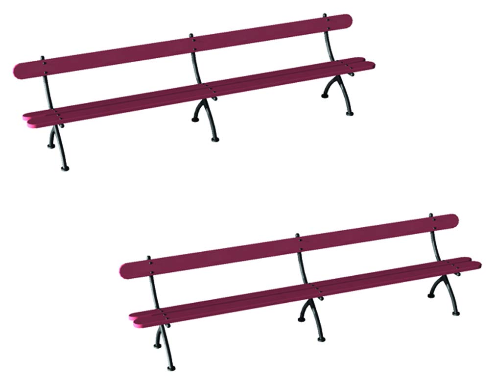 Hornby R8674 Skaledale 00 Gauge Station Benches,Medium