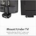 TotalMount Roku Mounting Shelf (Compatible with Roku 3, Roku 2, Roku 1, and Roku LT)