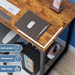 DUMOS 40 Inch Office Small Computer Desk Modern