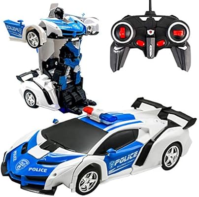 transforming police car