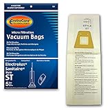 EnviroCare Replacement Micro Filtration Vacuum Bags for Eureka Sanitaire Style ST Uprights 5 Pack