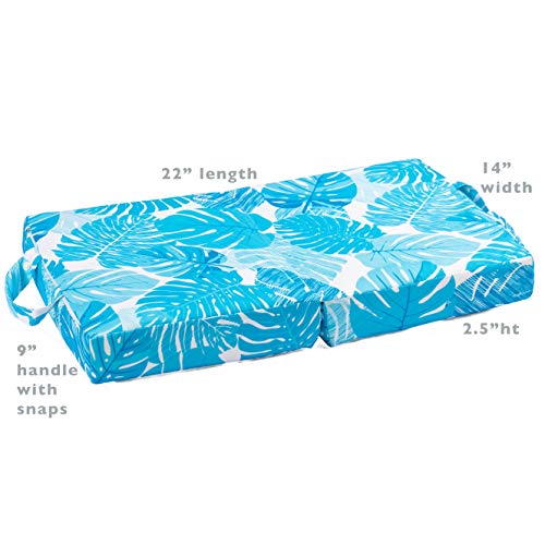 Raise Your Game Kneeling Pad, Knee Protector Cushion Pillow for Garden Work, Large Thick Kneeler Foam Support for Gardening, Household and Outdoor Chores, Exercise, Etc (Blue)