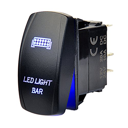 Automative Backlit Rocker Switch DecoStain