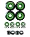 Everland 52mm Wheels w/Bearings & Spacers