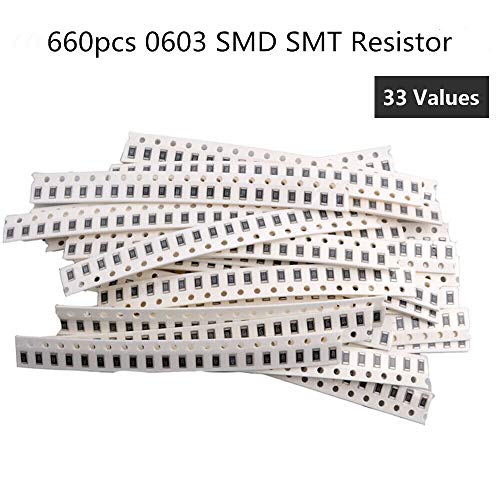 1 Surface Mount Device SMD SMT Resistors 660pcs Resistor Kit SMD/SMT
