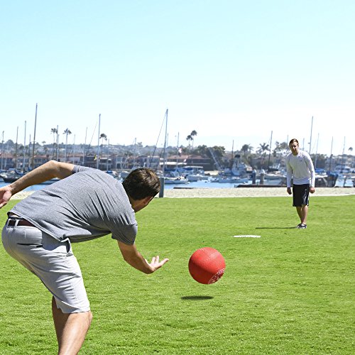 GoSports Official Kickball with Pump (2 Pack), 10