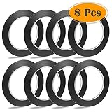 selizo 8 Rolls 1/8" Black Whiteboard Tape Lines