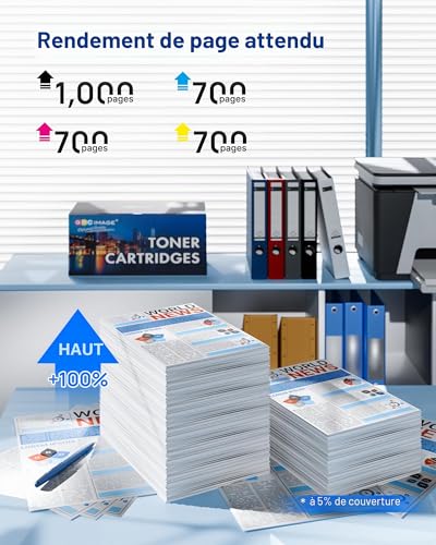 117A MFP 178nw Toner with Chips Compatible with HP 117A W2070A Cartridge for HP Color Laser MFP 178nw 178nwg MFP 179fnw 179fwg 150nw 150a W2071A W2072A W2073A (4-Pack)