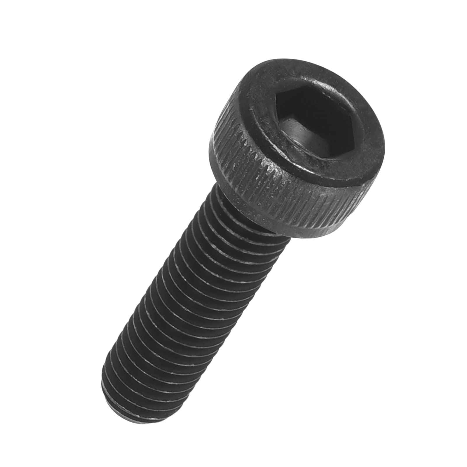 Kozelo 100pcs Socket Head Cap Screws - [M5-0.8 x 20mm] Alloy Steel Black Oxide Grade 12.9 Internal Hex Screw Full Thread for Industrial & Machinery Use, Black — image 1