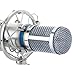 Excelvan Condenser Recording Microphone with Shock Mount Holder, Blue