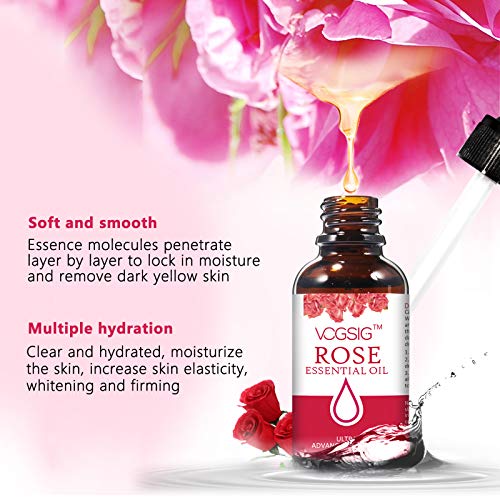 Rose Oil Essential Oil, Rose Oil Relieves Moisturizes Skin, Anti Aging
