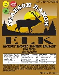 Pearson Ranch Elk Summer Sausage – 7 Ounce Stick