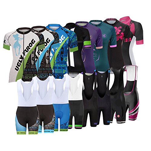 Uglyfrog 2017 Newest Womens Outdoor Sports lattice Short Sleeve Cycling Jersey Summer Style Bike Shirt Bicycle Top ZD02