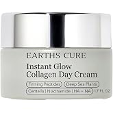 EarthsCure Collagen Peptides Moisturizer for Face (2oz) - Natural Cream to Hydrate and Smooth. Contains Nano Peptides, Anti-Oxidants &amp; Hyaluronic Acid to Lift and Plump. For Sensitive Skin.