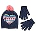 ABG Accessories Girls' Knit Beanie with Magic Glove Set