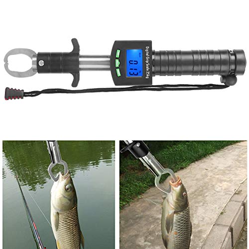 Fish Lip Grabber, professioneller Fischhalter Edelstahl Digitalwaage Angelgriff Angelzange Elektronische Gewichtswaage – Bild 5