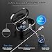 Wireless Bluetooth 5.0 Earbuds Headset Mini in-Ear Noise Canceling Sport Headphones with Charging Case,TWS Stereo Touch Control Waterproof Earphones Built-in Mic for Workout/Running/Gym (Black)