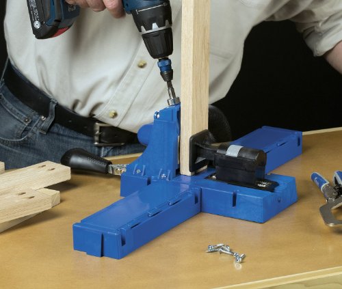 Cabinetmaking & Trim Combo! Kreg K5 Pocket-Hole Jig w/ FREE Cabinet Booklet, Trim DVD & 200 screws!