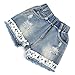 Fabal 2017 Girls Summer Clothes Kids Girls Chiffon Pearl Vest Shirt +Short Pants Outfits Clothes Set (3-4T, White)