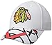 NHL Chicago Blackhawks Men's Draft Take Down Cap, Large/X-Large, White
