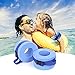 Blueyouth Swimming Arm Bands, Swim Floats Sleeves Arm Floats Armlets for Kids and Adult Beginners Aquatic Training and Aqua Exercise Equipment(2Arm Bands)