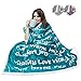 EasyFluffy Get Well Gift for Women & Men - Super Soft Hug Blanket with Inspirational Words - Healing Blanket Care Package Comforting Gift for Cancer Patients & Others During Hard Times - 50