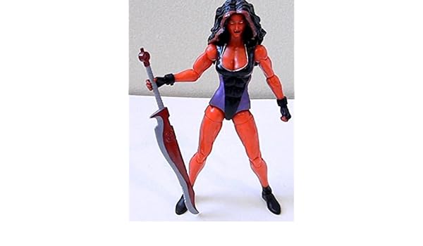 red she hulk action figure