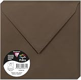 Clairefontaine 5874C Envelopes Pack of 20 Square 16.5x16.5 cm 120 g/m² view 2