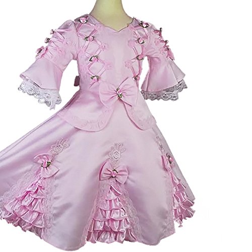 Dressy Daisy Vintage Victorian Dresses Fancy Costume Pageant Flower Girl Dress