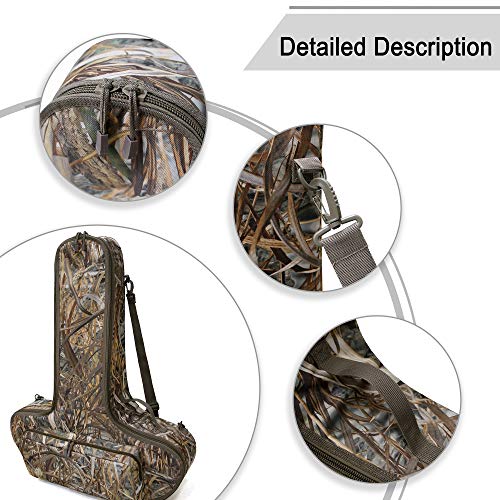 MYDAYS Soft Crossbow Case,Camo Padded Archery Bow Carrier Bag with