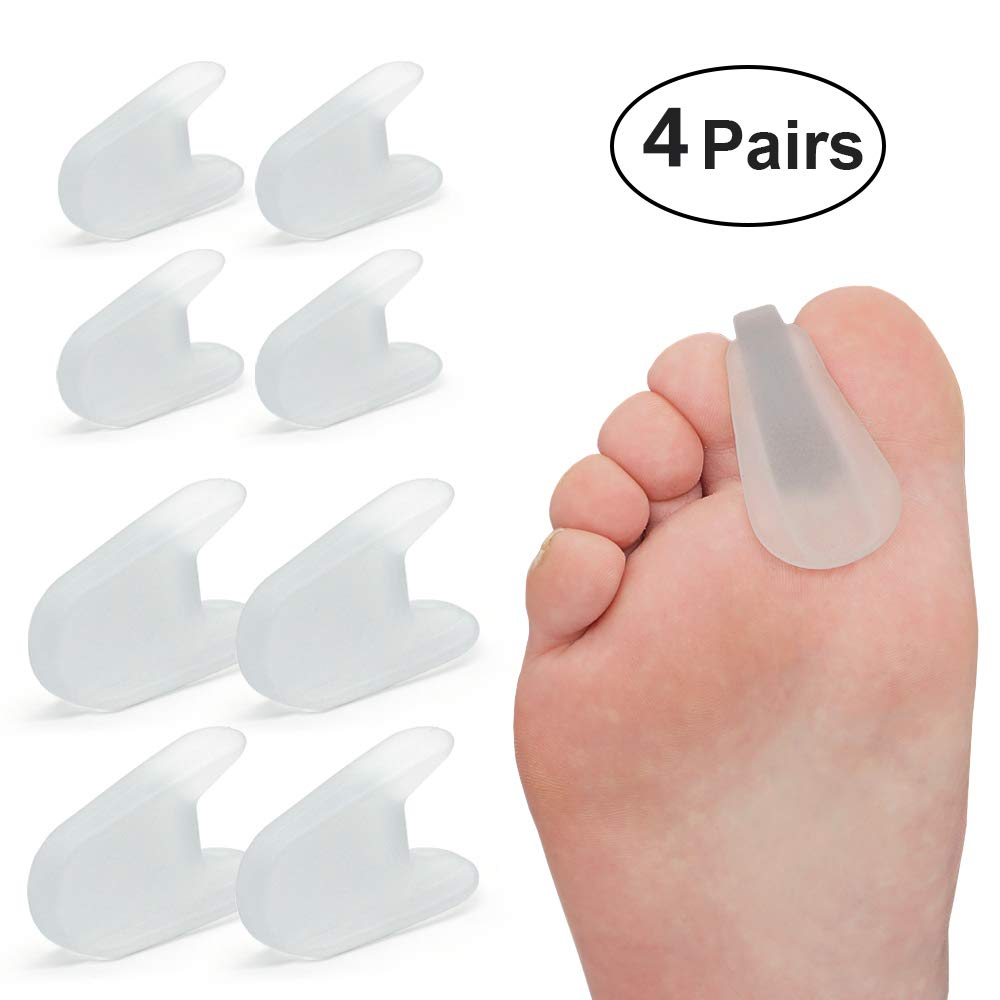 Buy Dr. Foot’s Gel Toe Separators for Hammer Toes Flared Toe Spacers