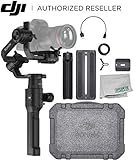 DJI Ronin-S Essentials Kit Handheld 3-Axis Gimbal Stabilizer with All-in-one Control for DSLR and Mirrorless Cameras Starters Bundle - CP.RN.00000033.01