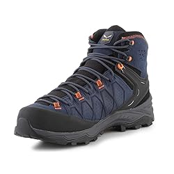 SALEWA Alp Trainer 2 Mid Dark Denim/Fluo Orange 8 M