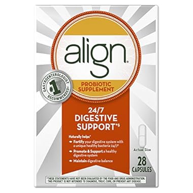 Align Probiotic, Probiotics for Women and Men, Daily Probiotic Supplement for Digestive Health*, #1 Recommended Probiotic by Doctors and Gastroenterologistsâ¡, 28 Capsules
