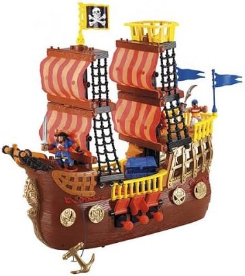 Amazon Com Fisher Price Imaginext Adventures Pirate Ship Toys Games Amazon Com Fisher Price Imaginext Adventures Pirate Ship Toys Games