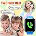 Kids Phone Smart Watch - Kids Smartwatch for 3-14 Year Boys Girls Touch Screen SOS Anti-lost Camera Game Digital Wrist Sim Card Slot Cellphone Watch Children Bracelet for Holiday Birthday Gift