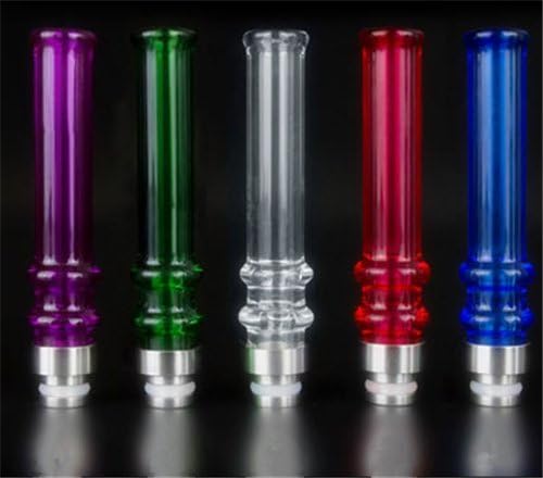 eTongue Glass and SS 510 Extra-long Drip Set of 2