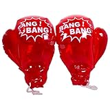 Red 18" Blow Up Boxing Gloves Party Toys - 1 Pair