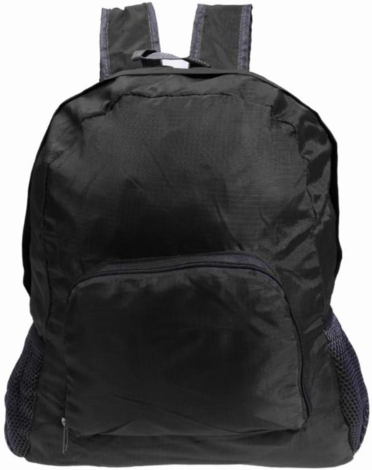 Jikibag Portable Folding Casual Travel Backpacks Zipper Traveling Women Men Shoulder s