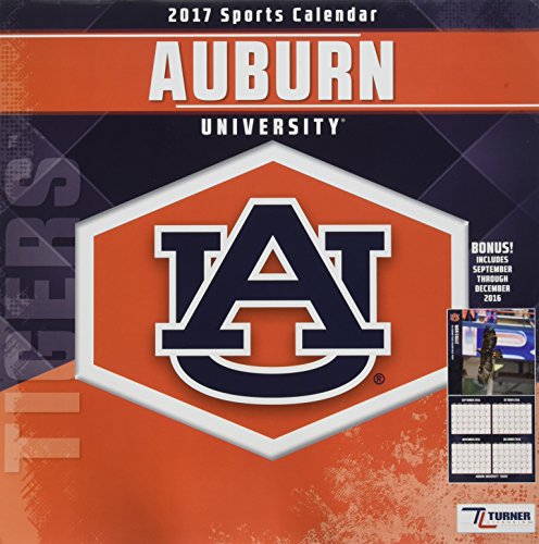 Auburn Tigers 2017 Sports Calendar by Inc. Lang Companies