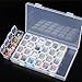 COOLOOdirect 28 Grids Diamond Embroidery Box Diamond Painting Accessory Storage Box for DIY Art Craft 6.9'' X 4.3''